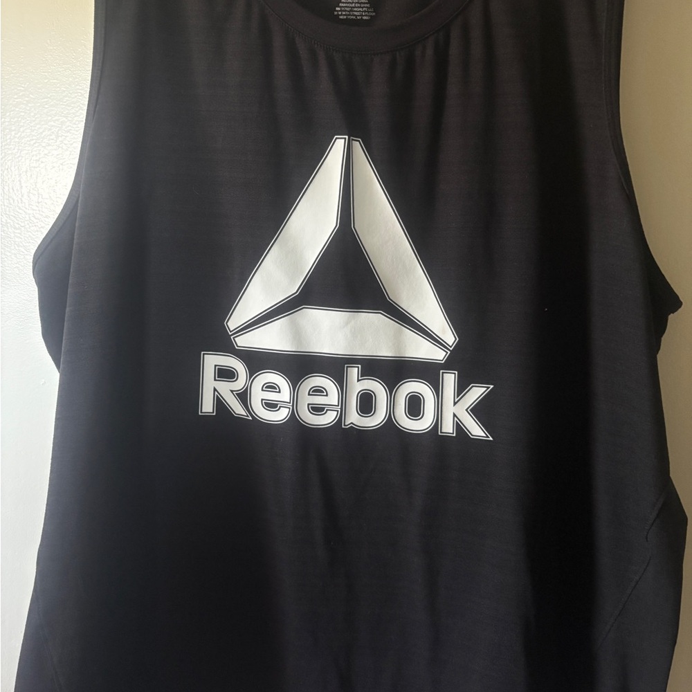 Reebok Black Athletic Tank